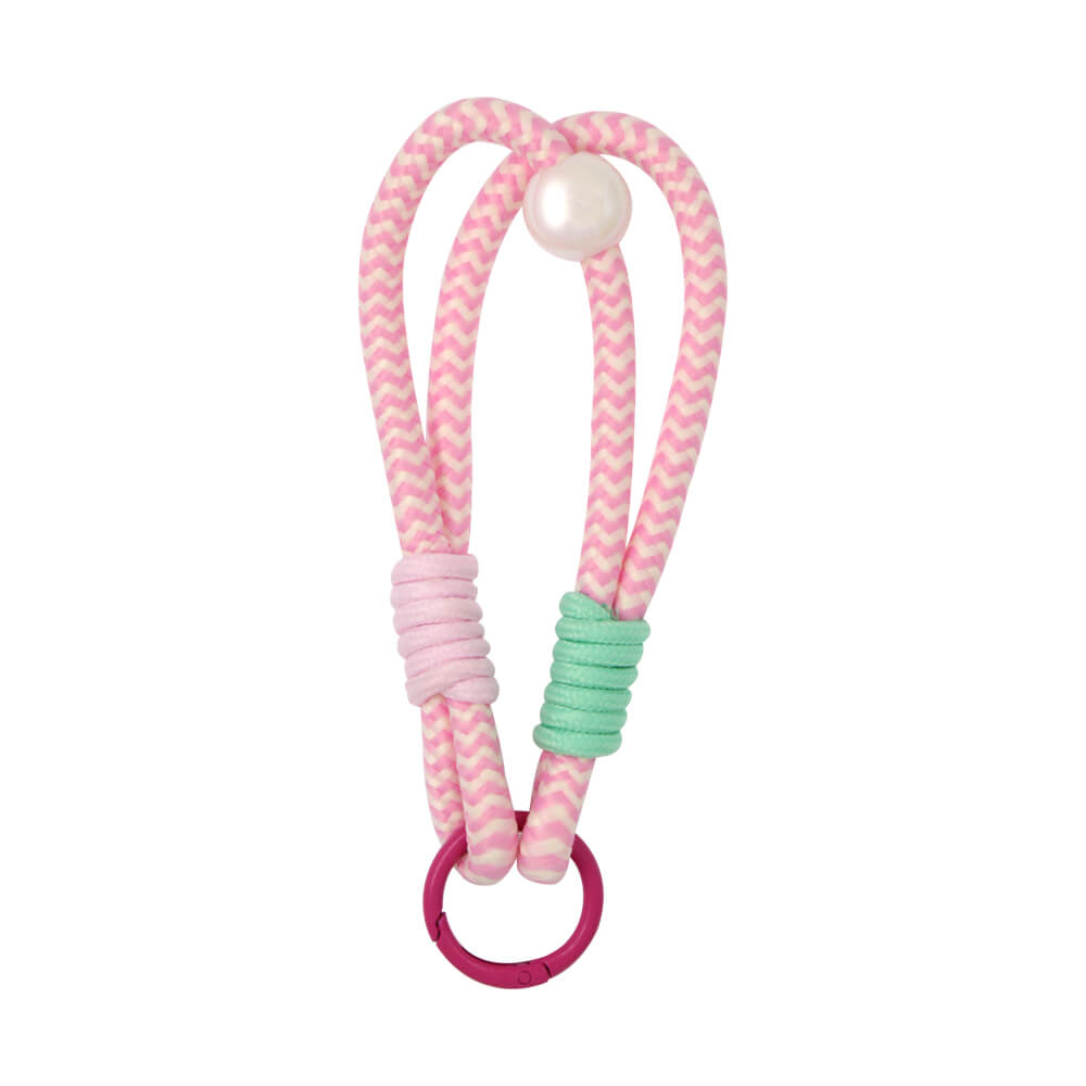 Pink Phone Wrist Lanyard
