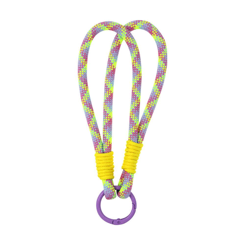 Phone Wrist Lanyard Rainbow Purple