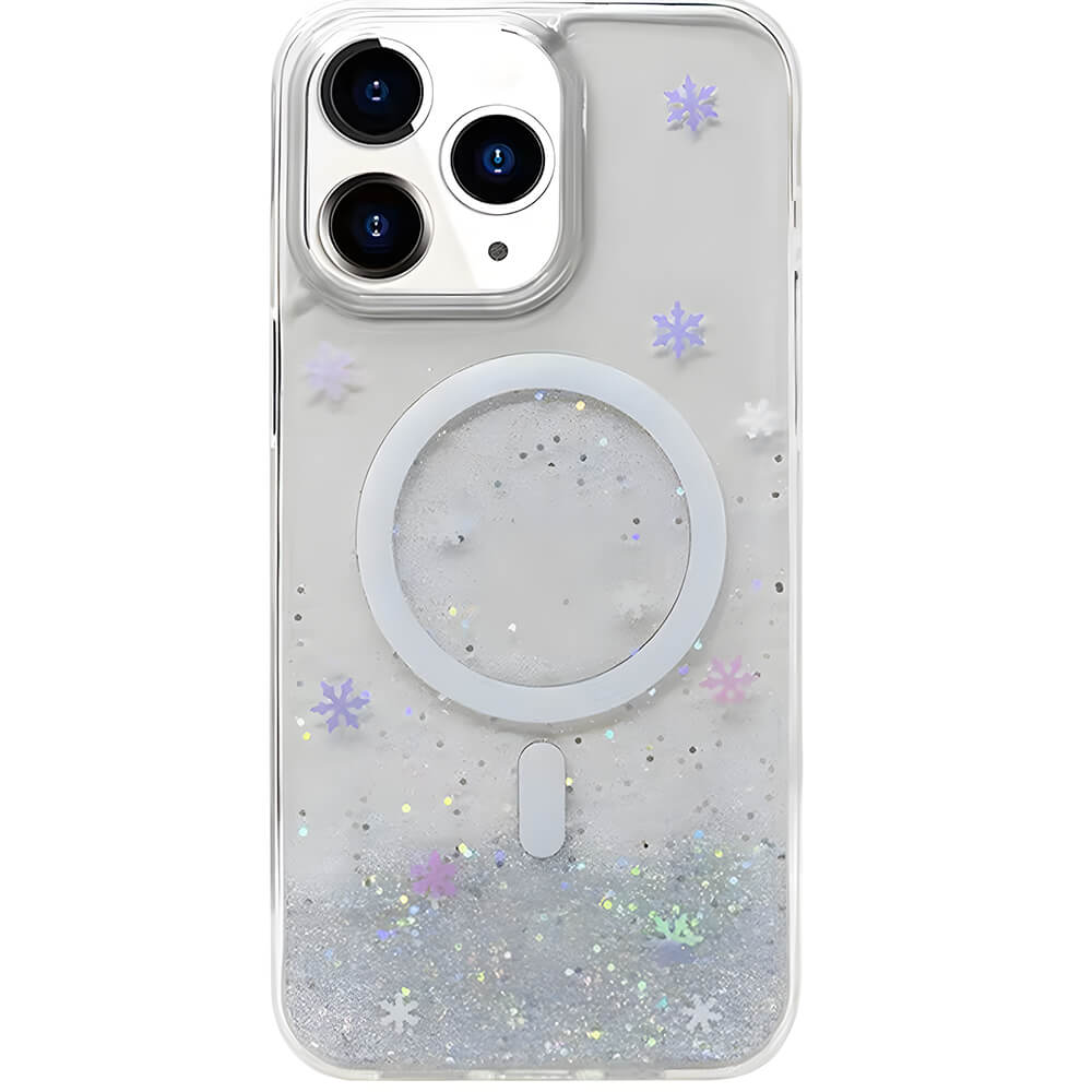 Ice crystal Clear MagSafe Case for iPhone