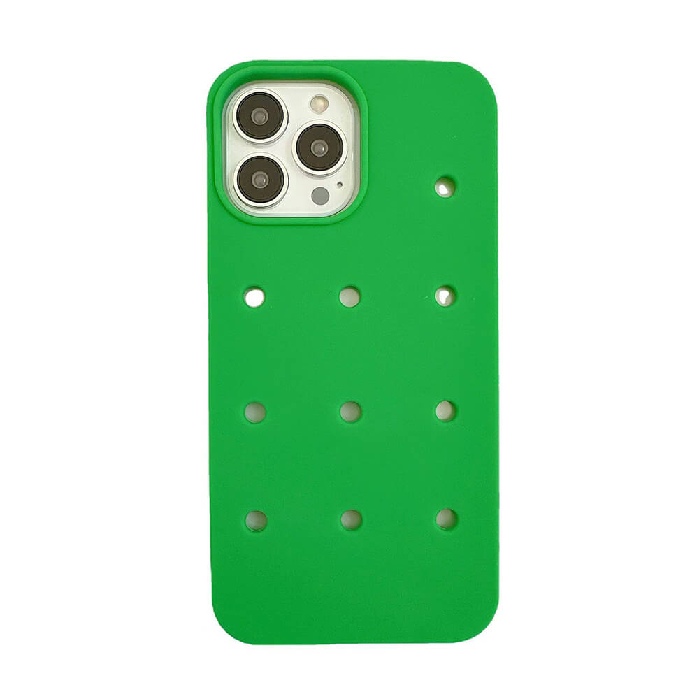 Customizable candy-colored silicone phone case