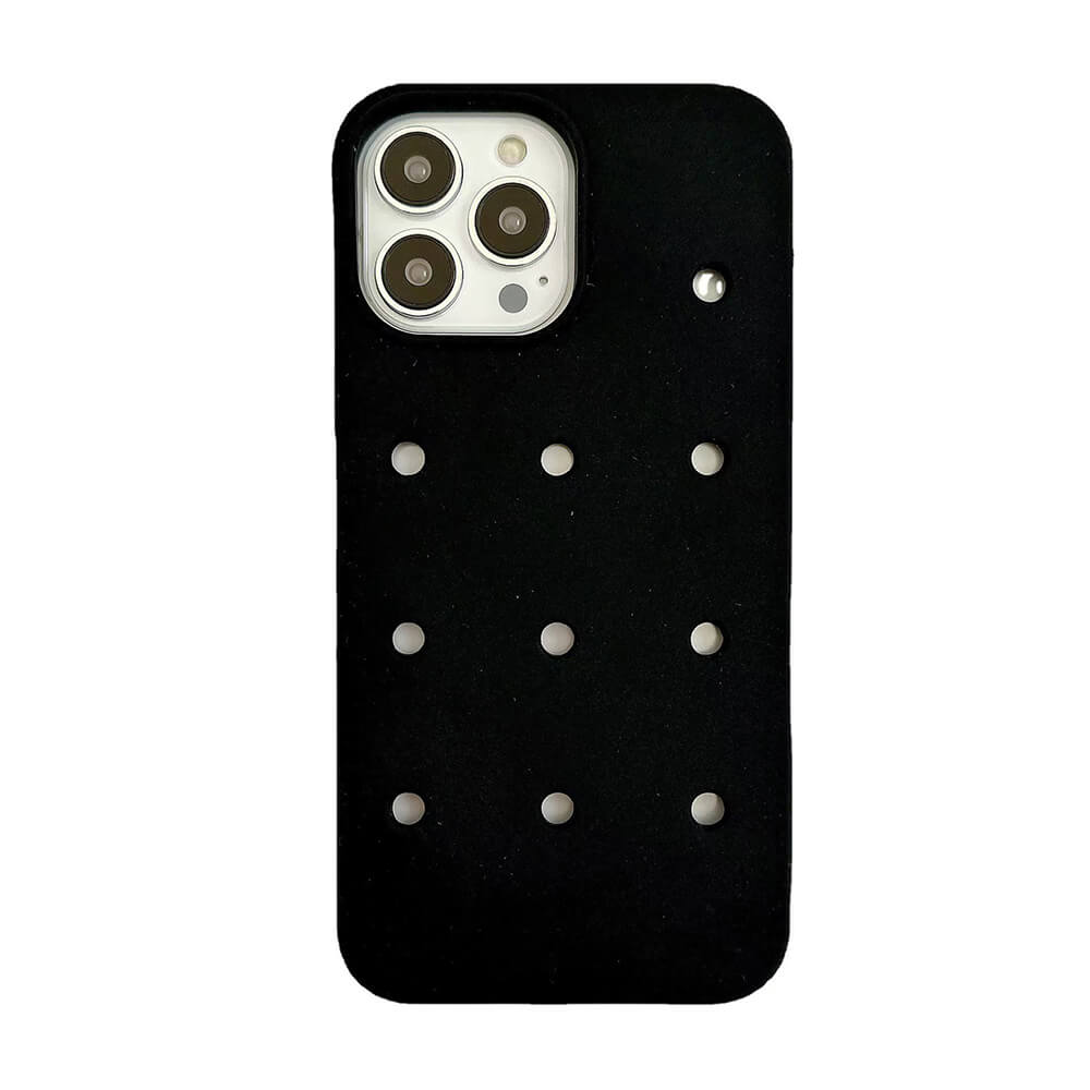 Customizable candy-colored silicone phone case