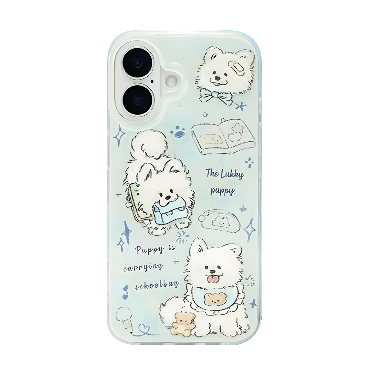 Study Puppy IMD Double-layer Phone Case