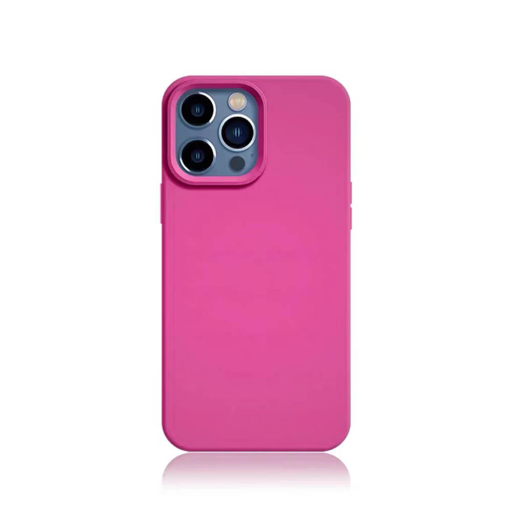 Candy Color Soft Liquid Silicone Case for iPhone