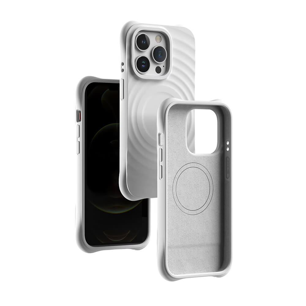 Solid Color Ripple Case with Magsafe for iPhone