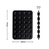 Double Sided Silicone Suction Phone Holder