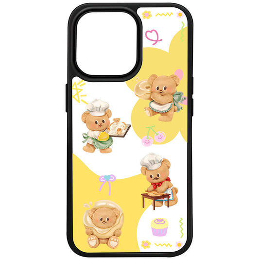 Cute Butter Bear – Customizable Case For iPhone