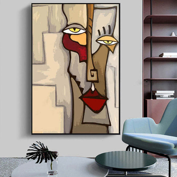 Abstract Picasso Canvas Art - Classical Oil Painting Wall Decor