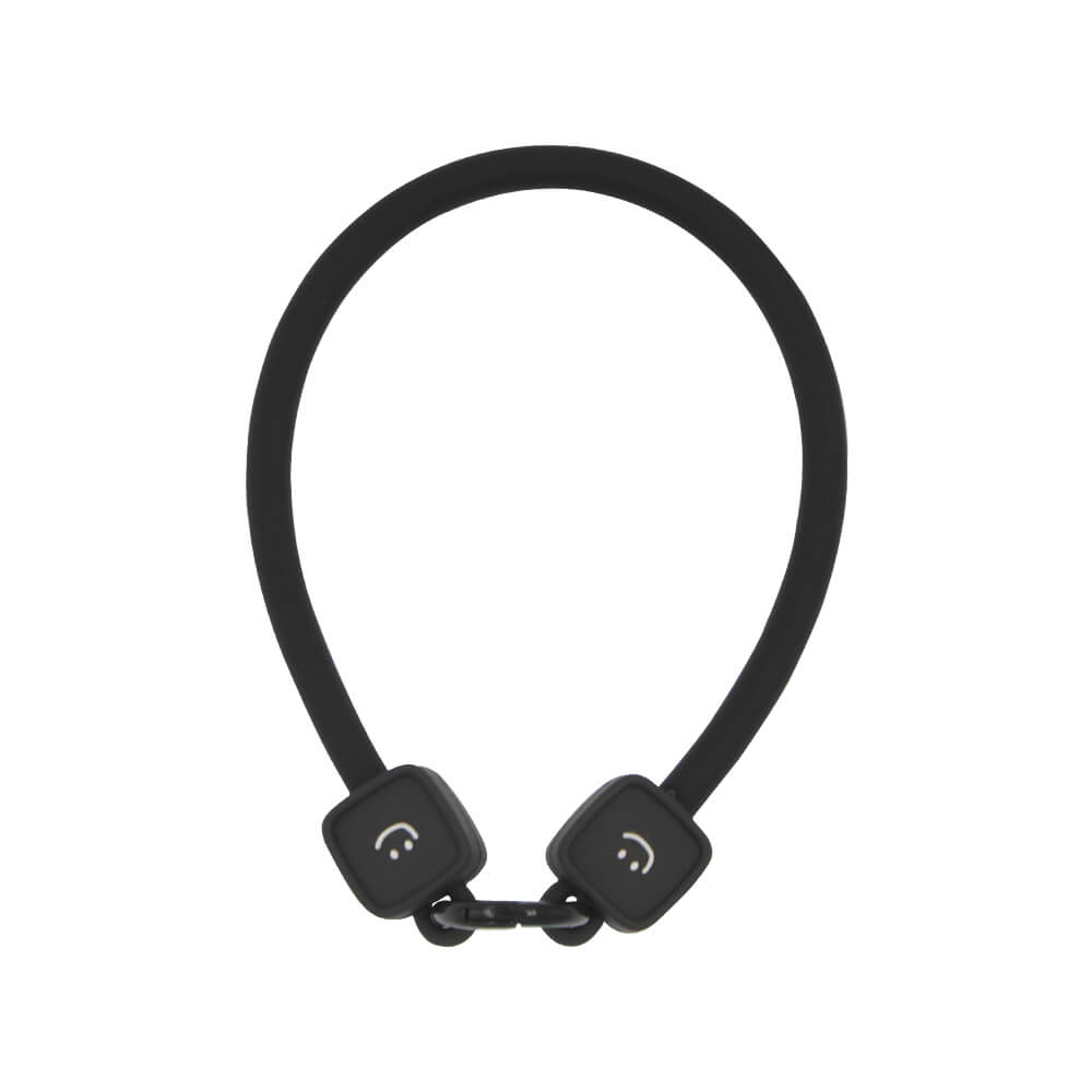 Black Silicone Phone Wrist Strap