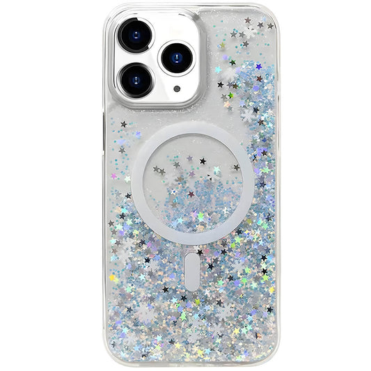 Starry Sky Clear MagSafe Case for iPhone