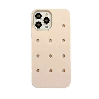 Customizable candy-colored silicone phone case