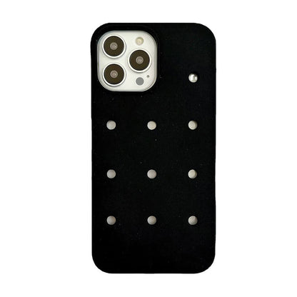 Customizable candy-colored silicone phone case