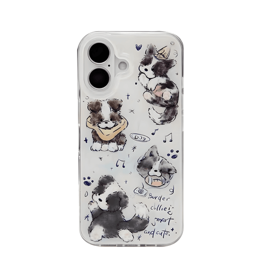 Collie Dog IMD Double-layer Phone Case