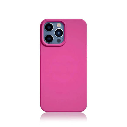 Candy Color Soft Liquid Silicone Case for iPhone
